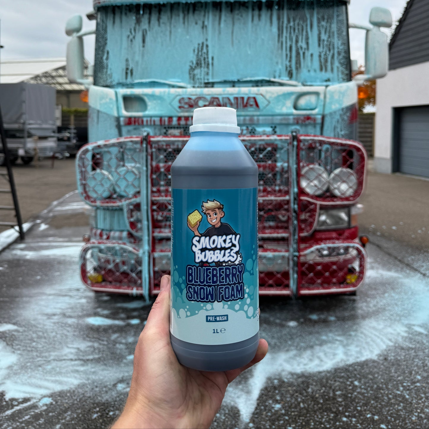 Blueberry Snow Foam