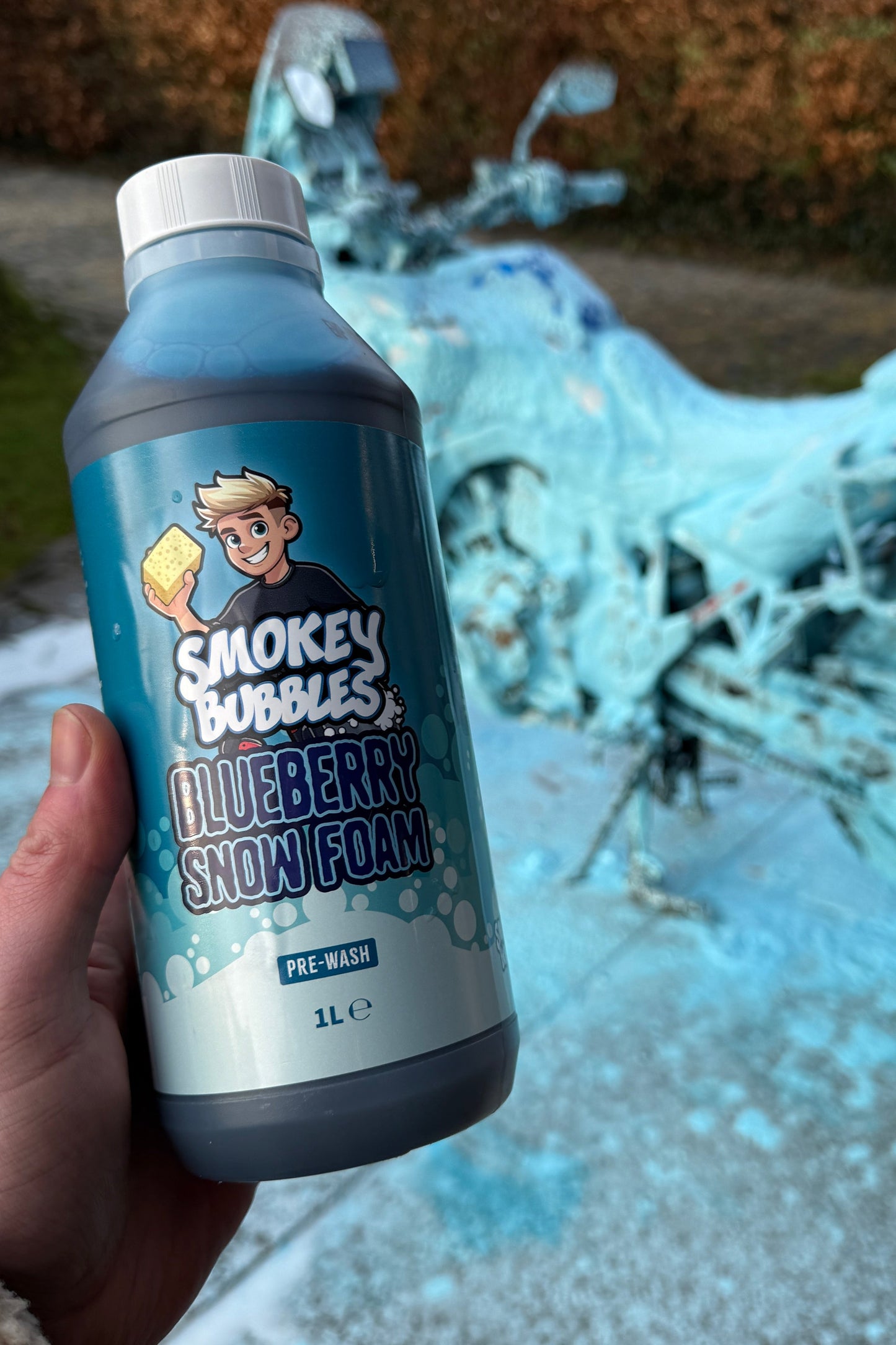 Blueberry Snow Foam