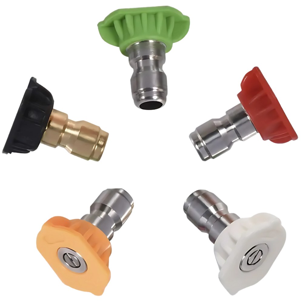 5-in-1 Hogedruk Sproeikoppen Set