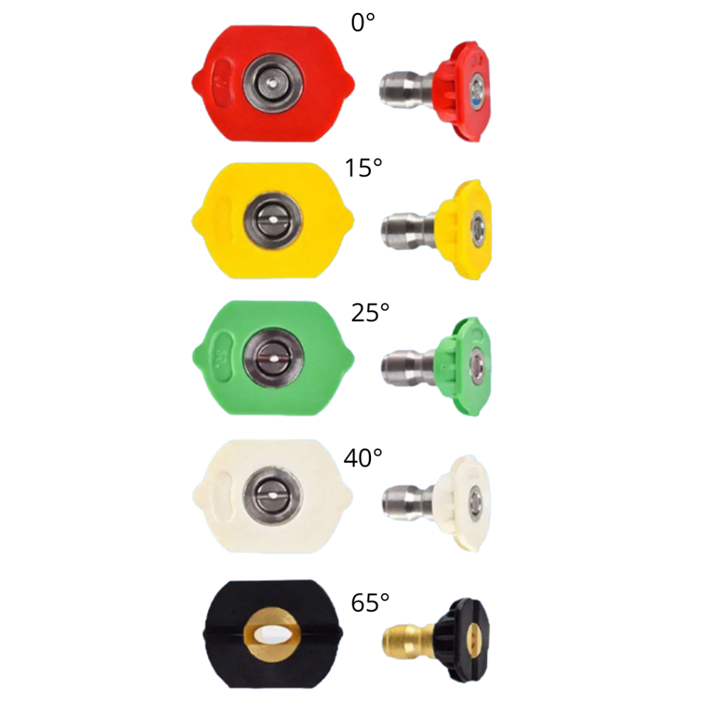 5-in-1 Hogedruk Sproeikoppen Set